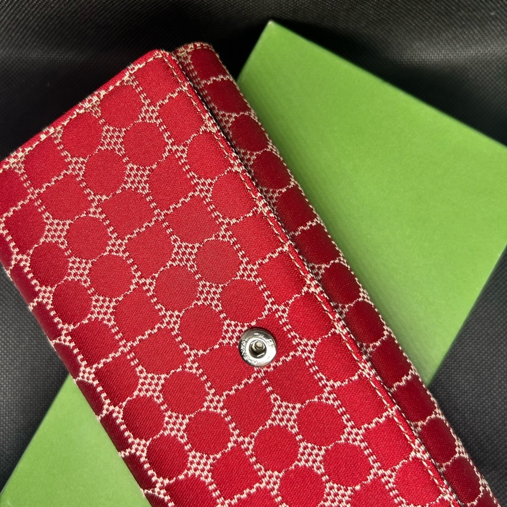 Kate Spade Red and White Wallet